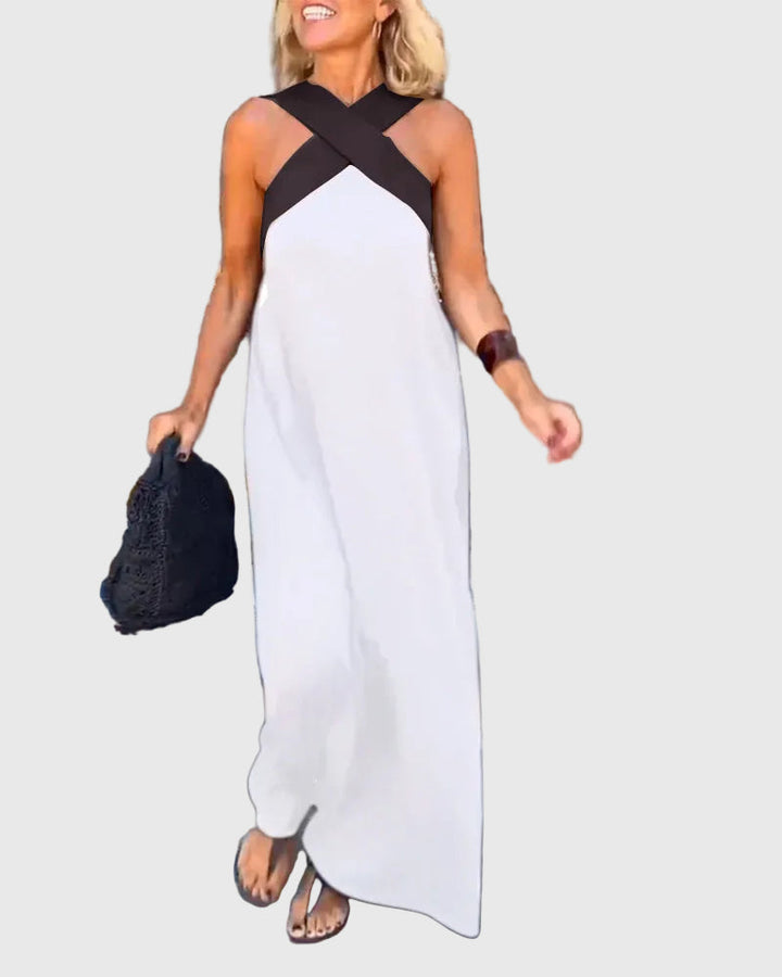 Duttini | Flowing Maxi Dress for Women in Lightweight Fabric, Elegant Style