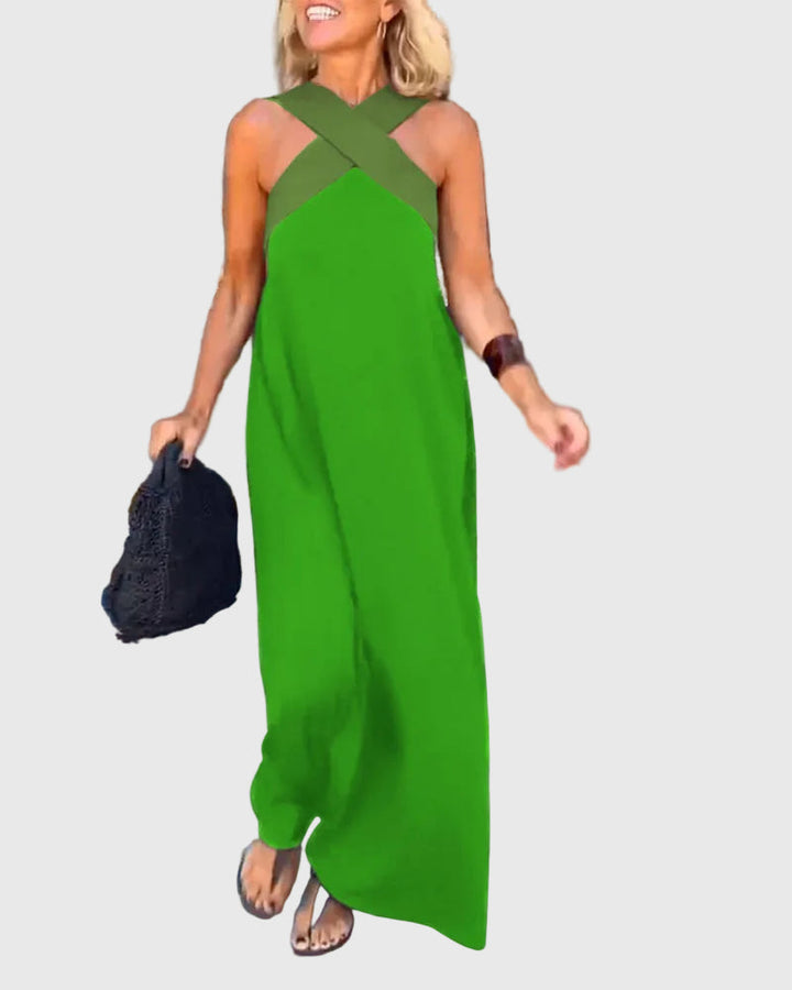 Duttini | Flowing Maxi Dress for Women in Lightweight Fabric, Elegant Style