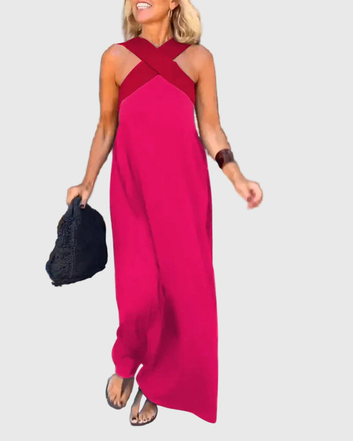Duttini | Flowing Maxi Dress for Women in Lightweight Fabric, Elegant Style