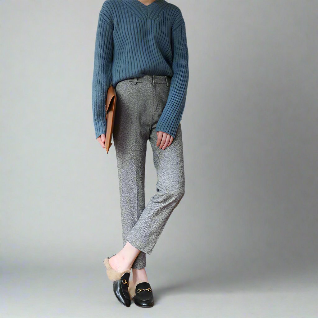 Duttini | Classic Wool Women's Trousers
