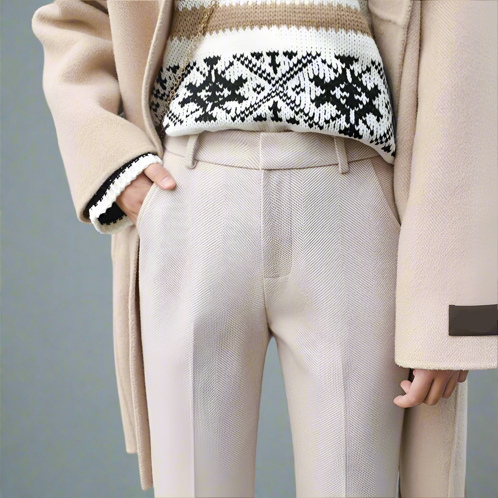 Duttini | Classic Wool Women's Trousers