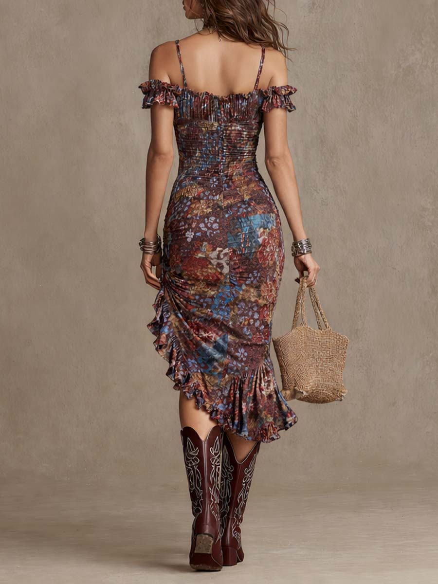 Duttini | Floral Casual Dress