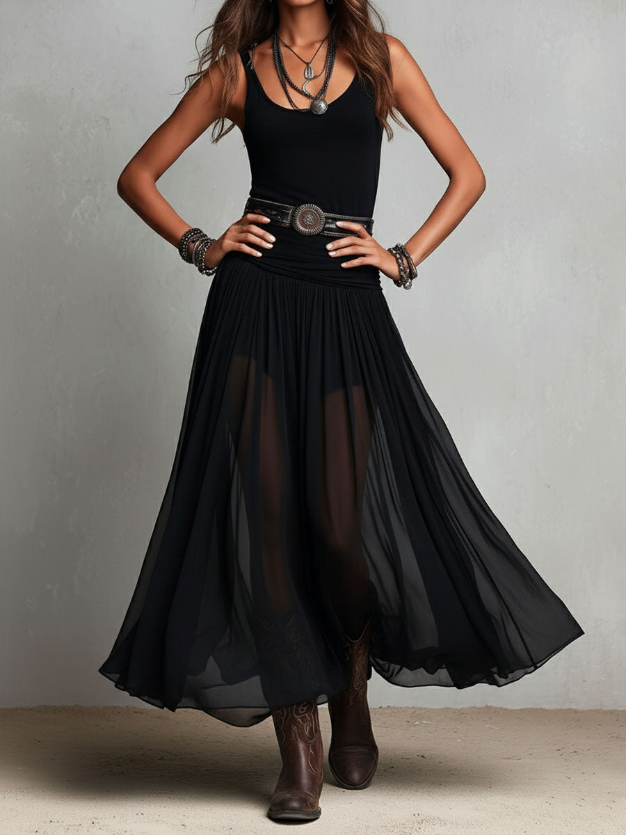 Duttini | Black Casual Dress
