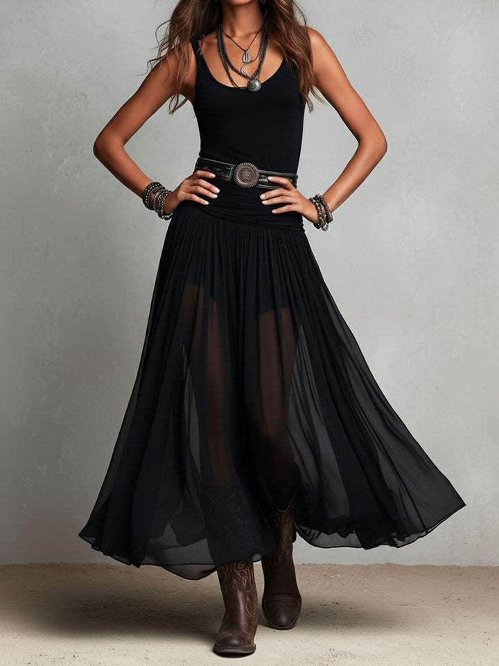 Duttini | Black Casual Dress