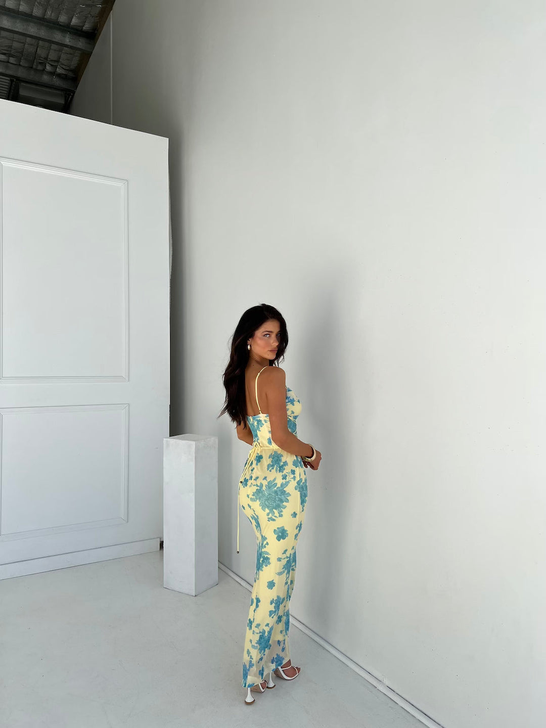 Duttini | Timeless Wedding Guest Floral Maxi Dress