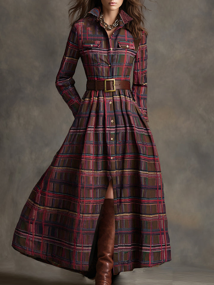 Duttini | Brown Casual Dress