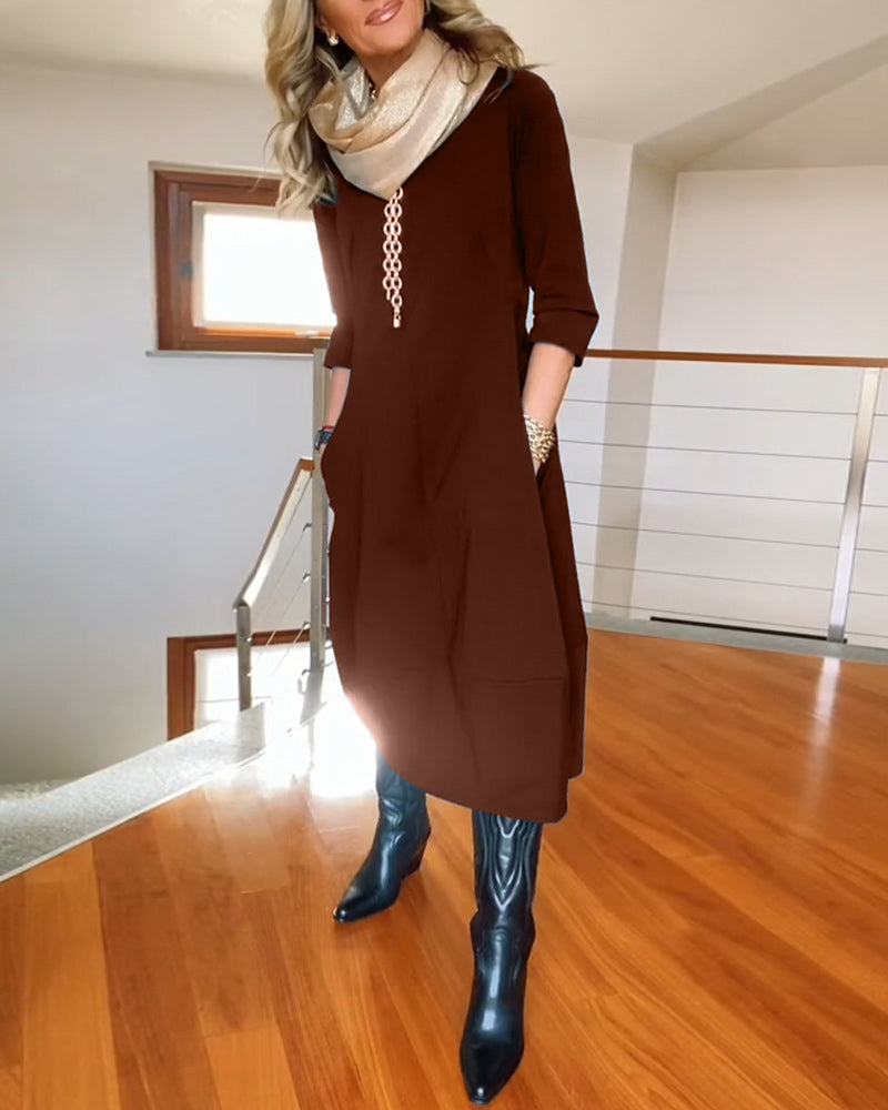 Duttini | Elegant And Flattering Dress with a Comfort Fit