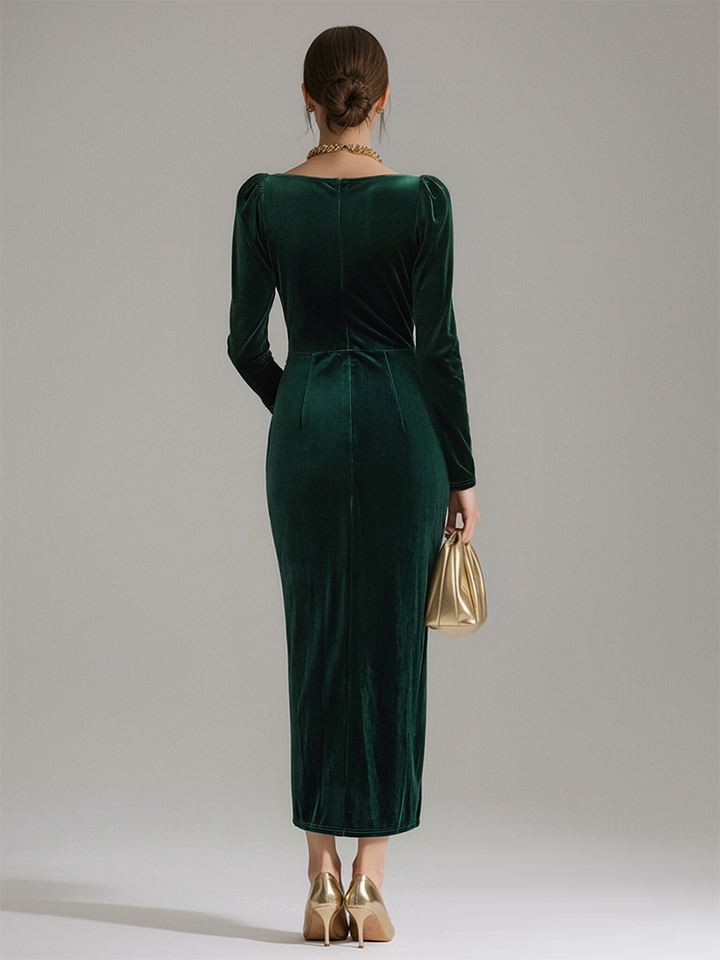 Duttini | Velvet Evening Dress