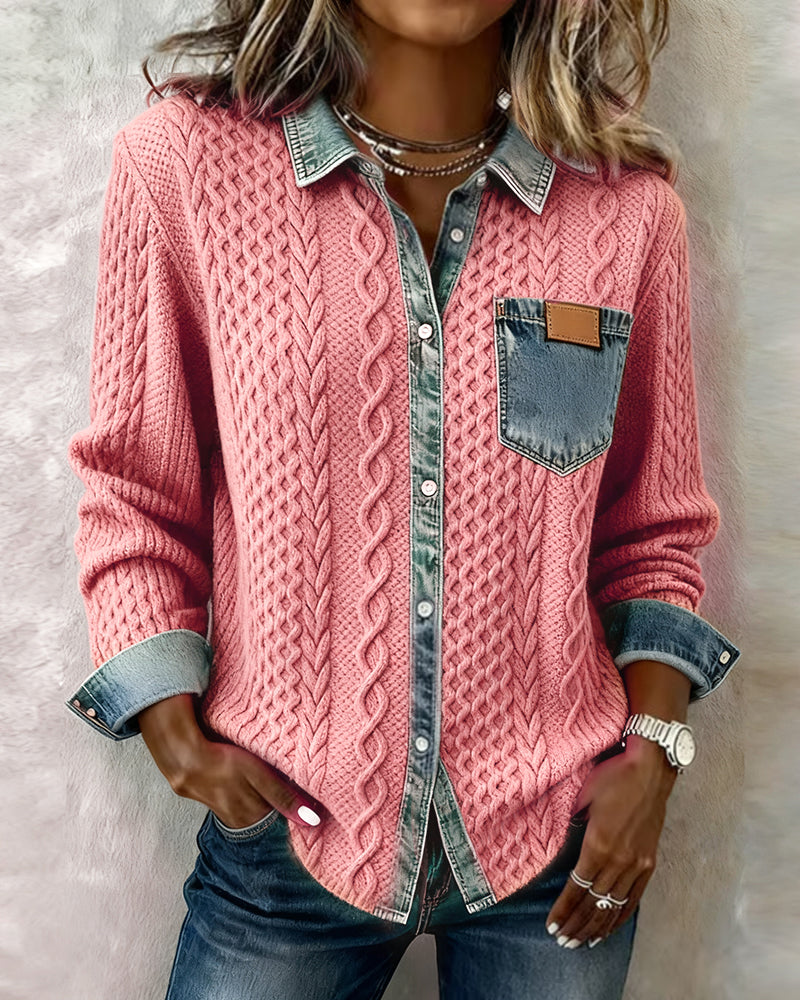 Duttini | Feminine Long-Sleeve Shirt for a Polished Look