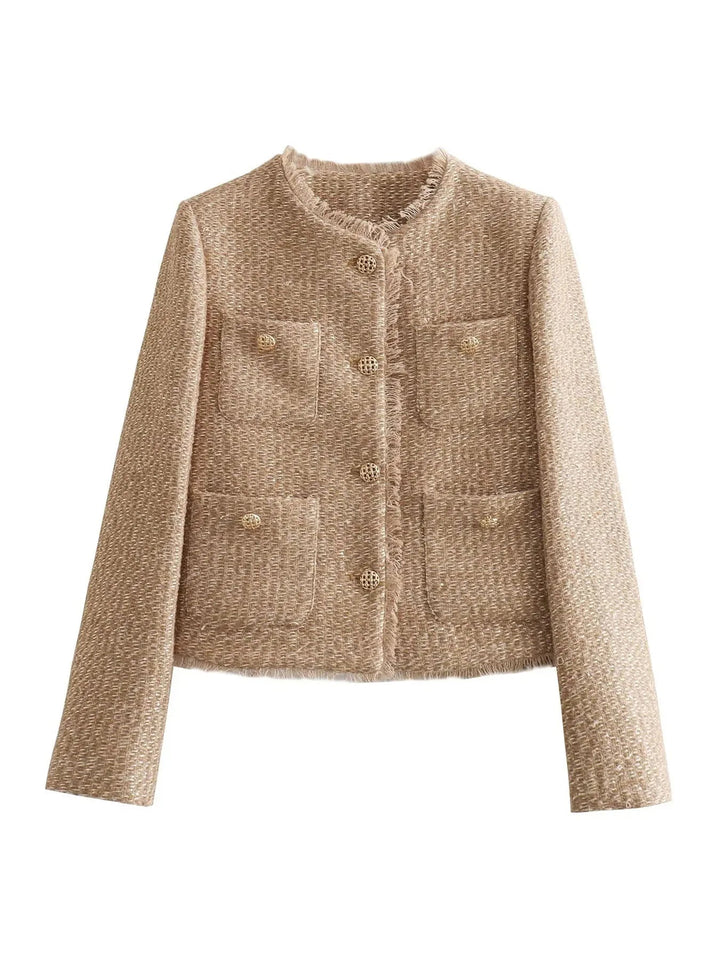Duttini | Short Tweed Blazer Jacket