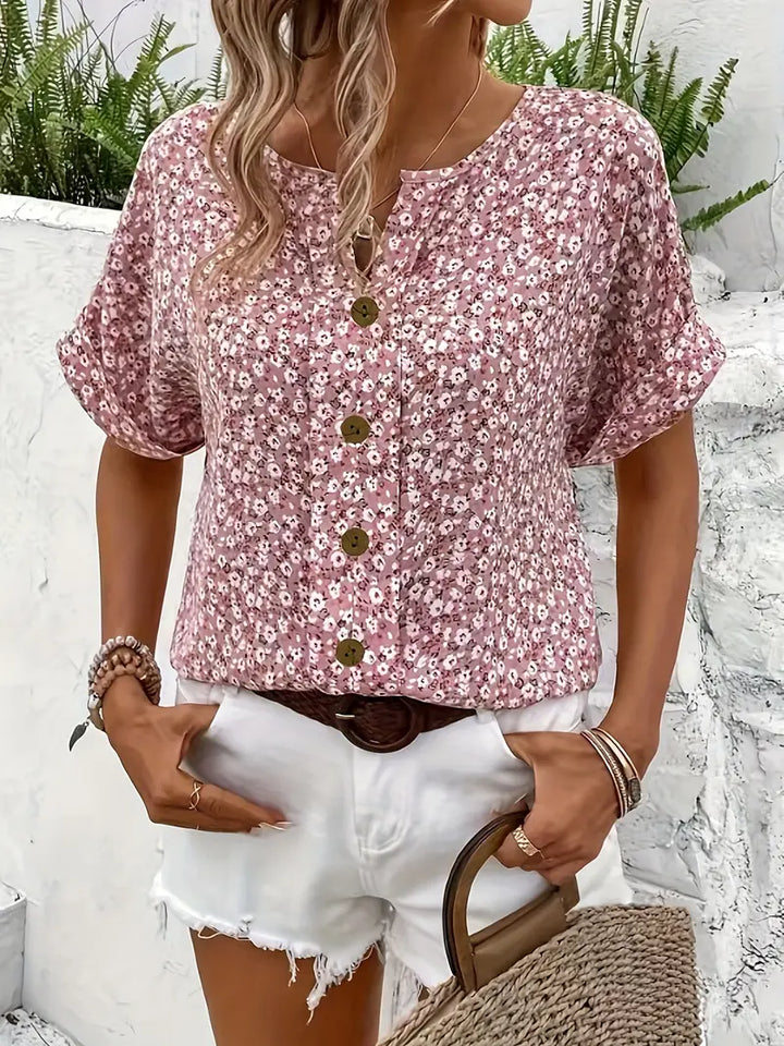 Duttini | Chic Floral Print Blouse for Every Occasion