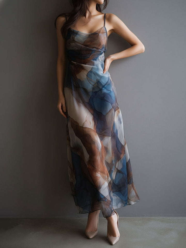 Duttini | Chiffon Retro Dress