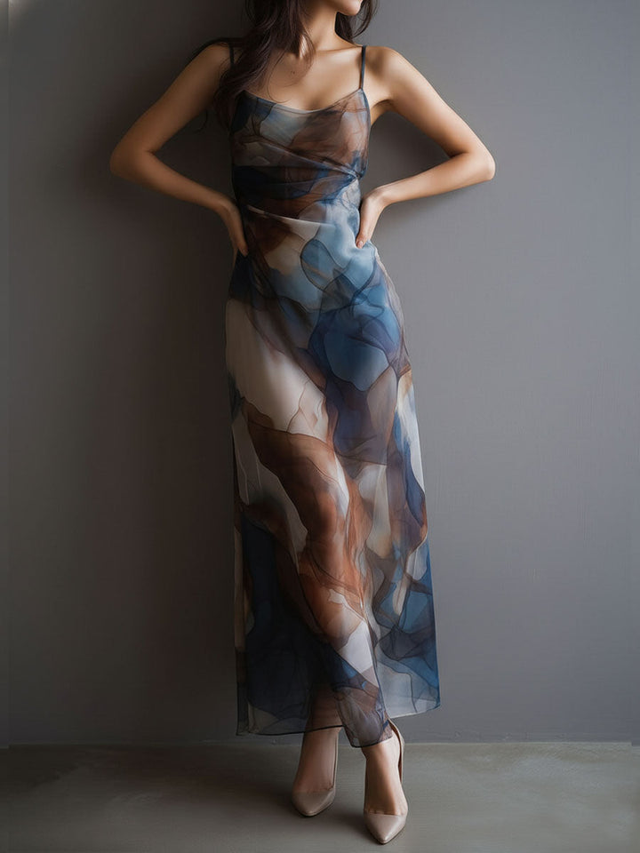 Duttini | Chiffon Retro Dress