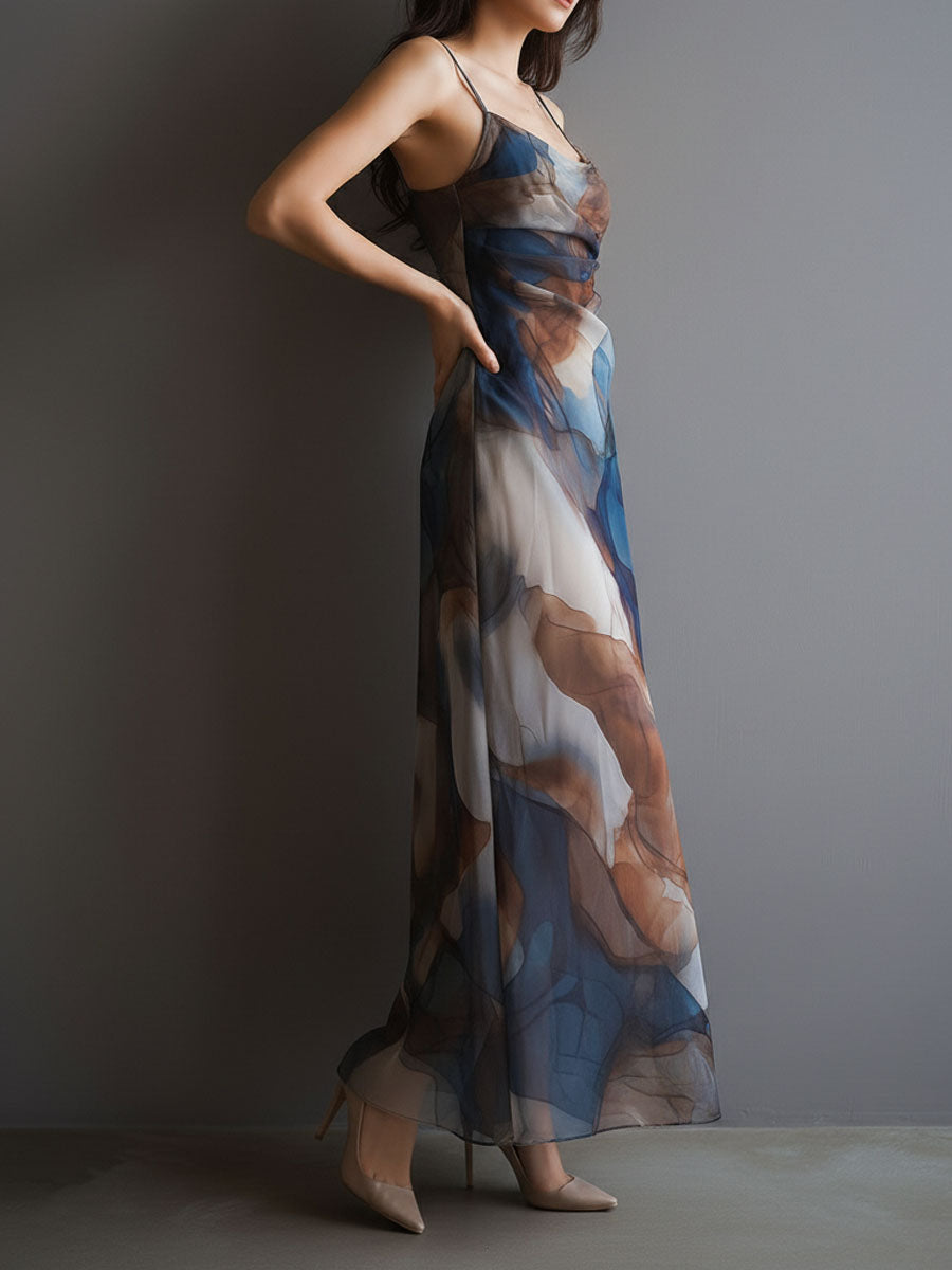Duttini | Chiffon Retro Dress
