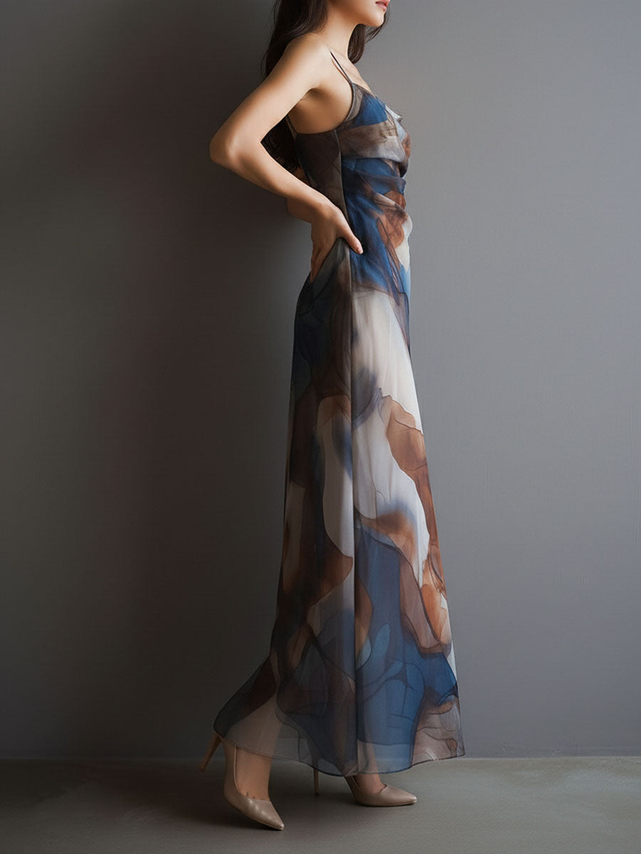 Duttini | Chiffon Retro Dress