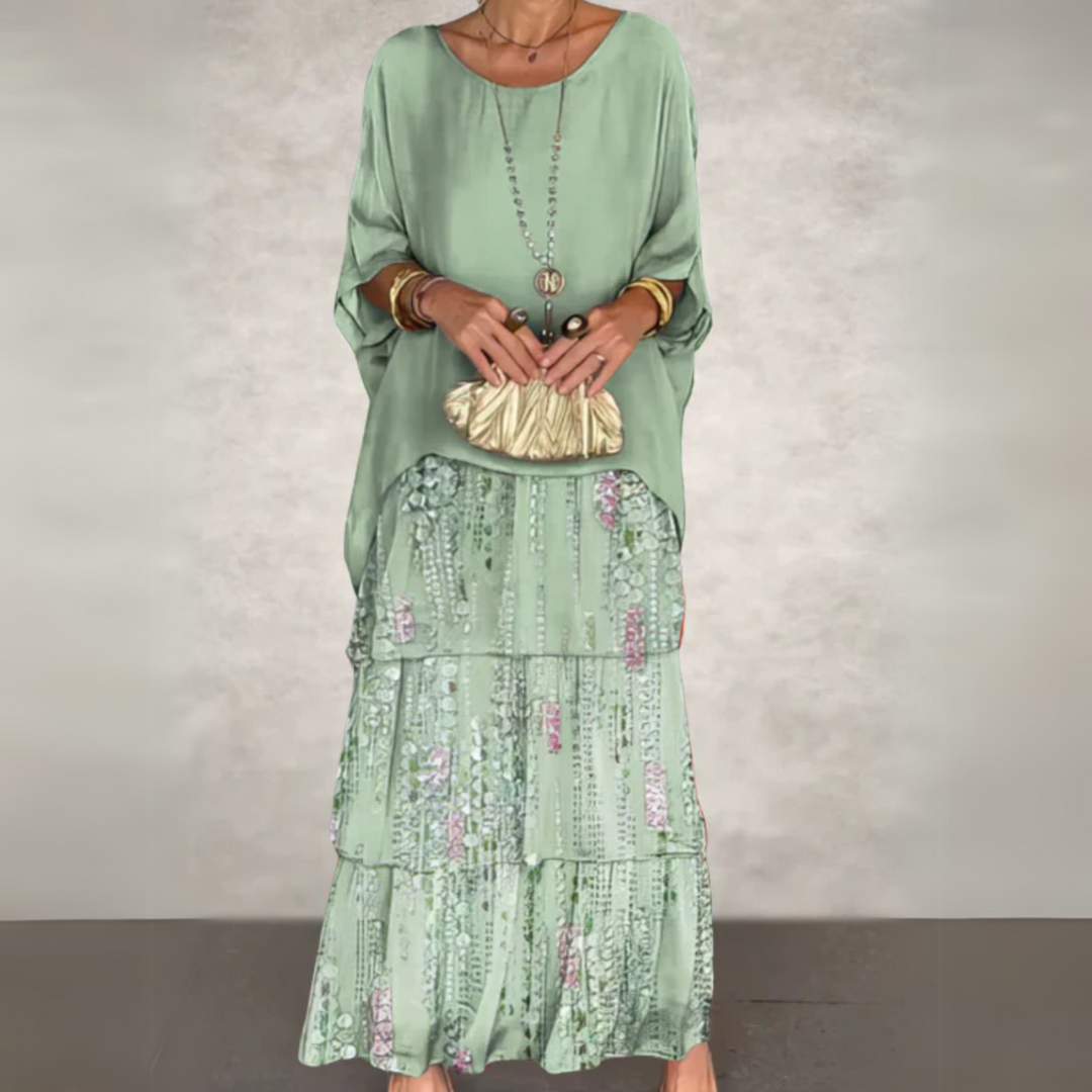 Duttini | Elegant Long Flowing Dress in a Flattering Cut