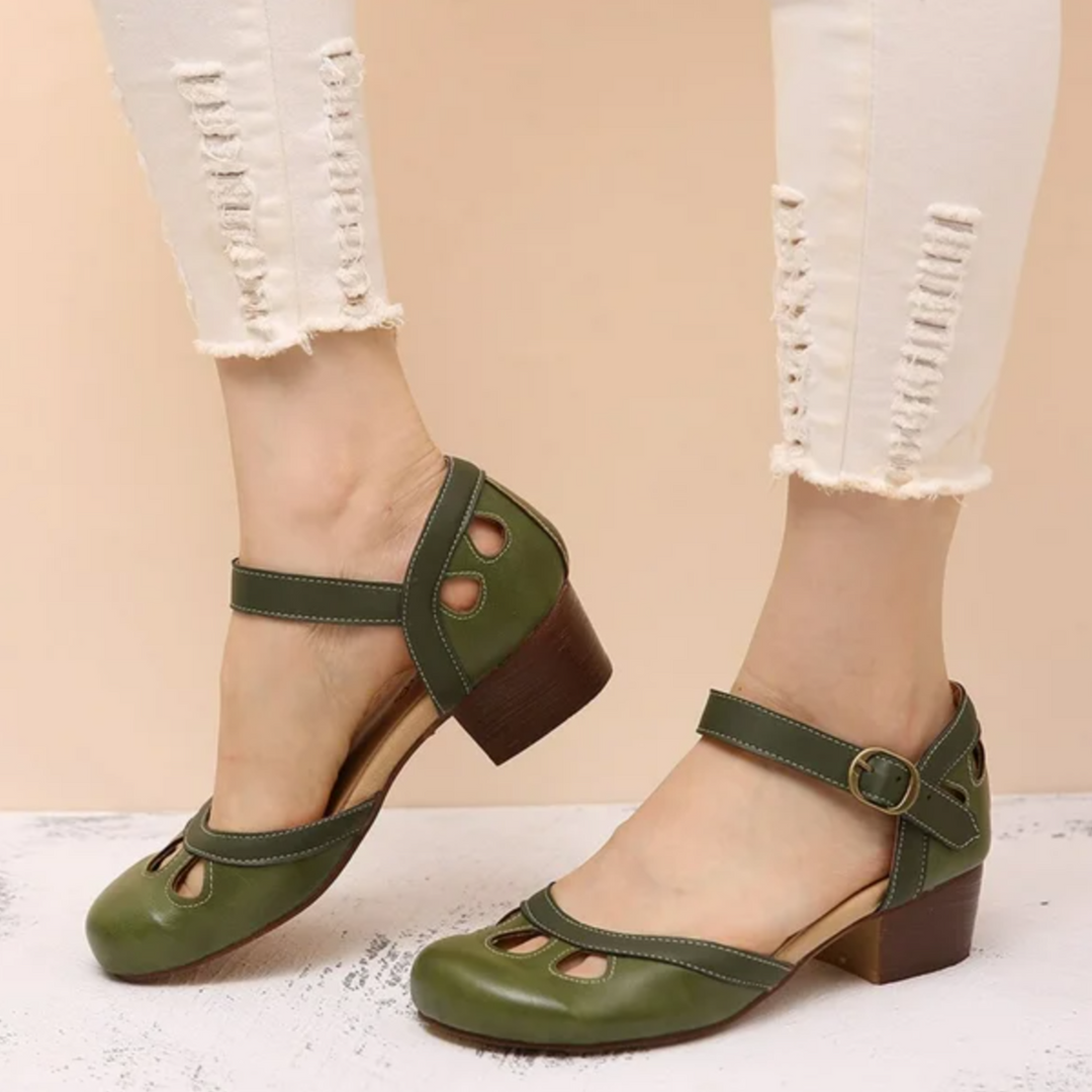 Duttini | Orthopedic Comfortable Low-Heeled Sandals