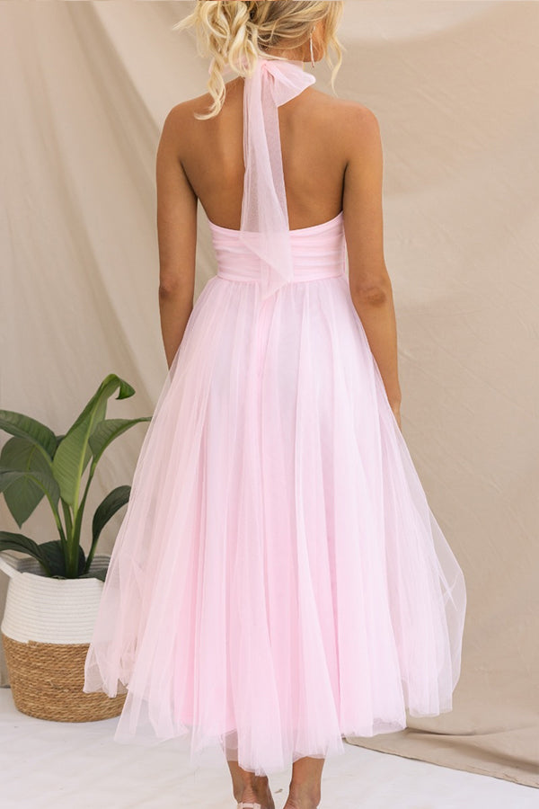 Duttini | Effortless Wedding Guest Tulle Dress for Effortless Elegance