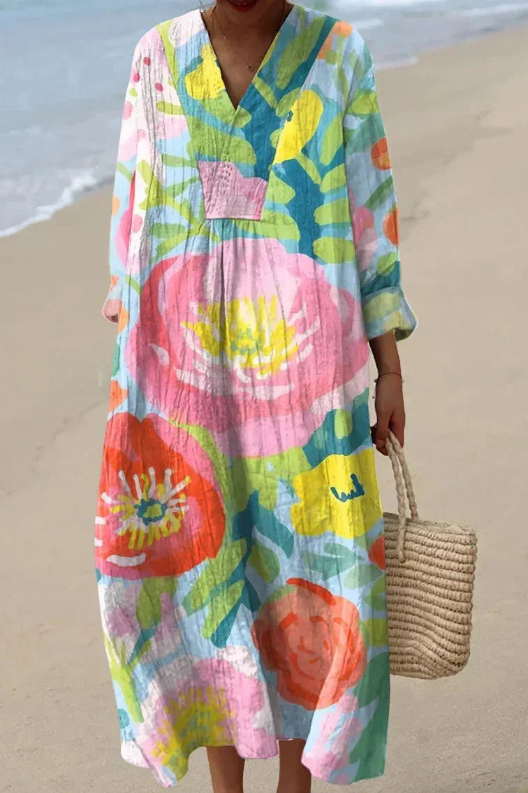 Duttini | Blossom Dress for Women in Floral Print