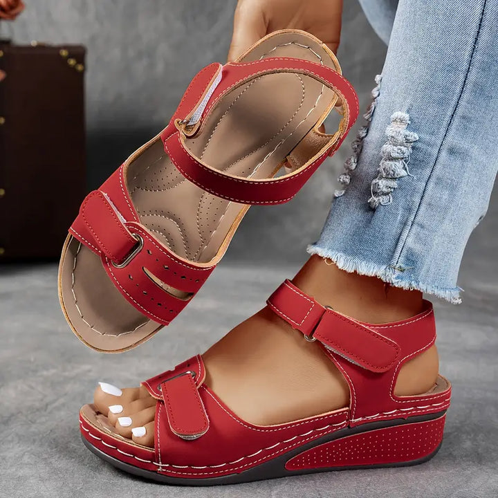 Duttini | Orthopedic Sandals With Wedge Heel