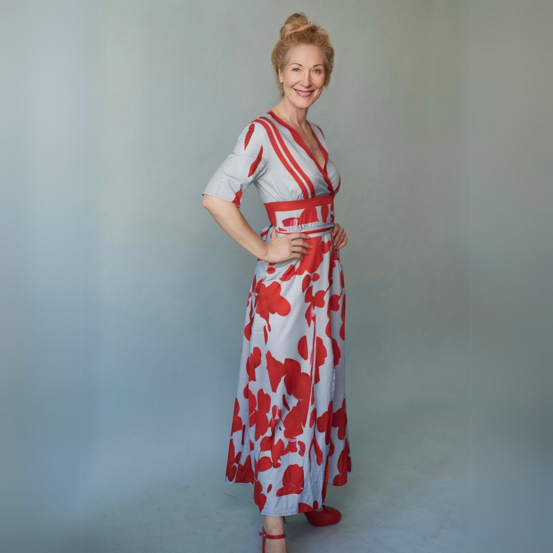 Duttini | Modern Floral Wrap Dress Made to Turn Heads