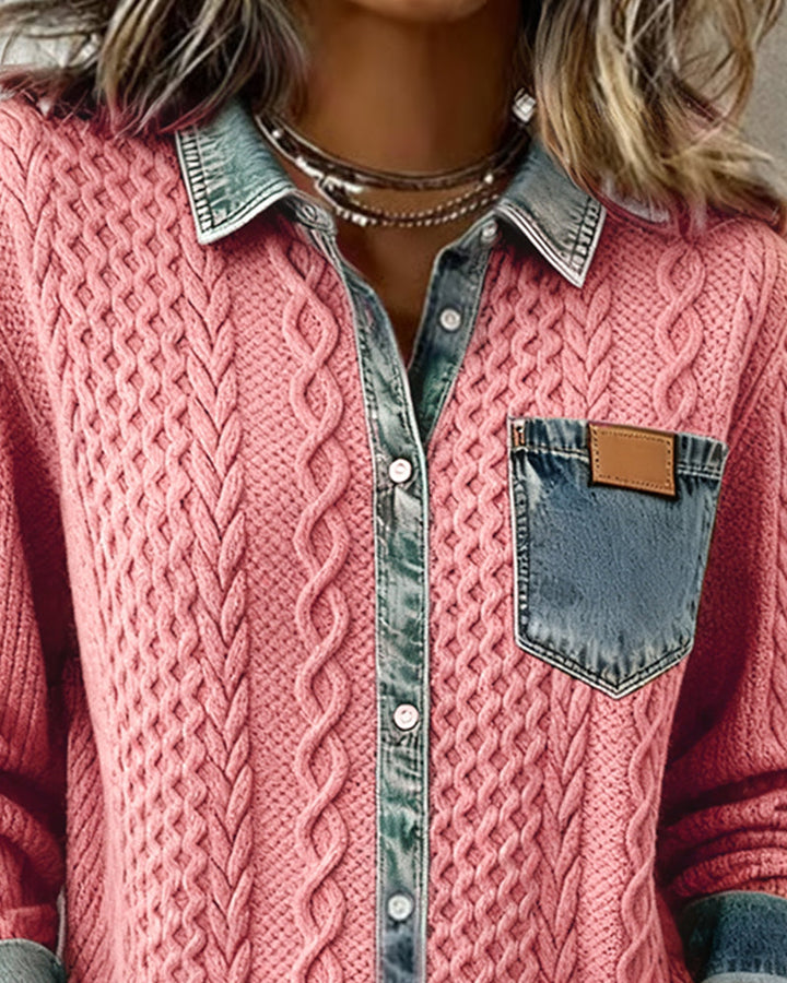 Duttini | Feminine Long-Sleeve Shirt for a Polished Look