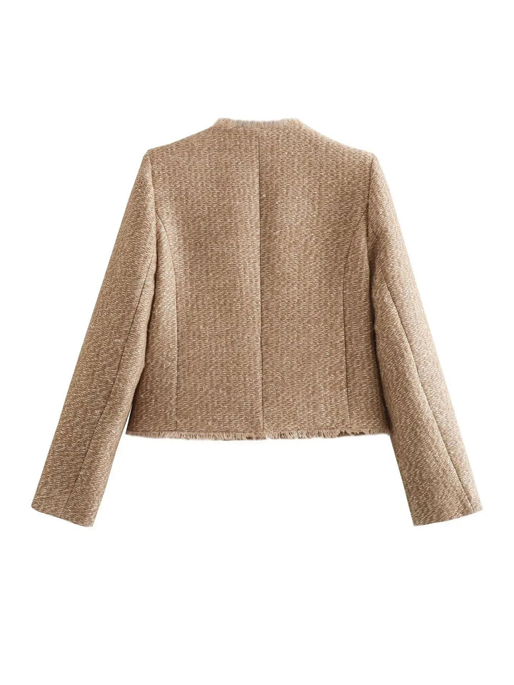 Duttini | Short Tweed Blazer Jacket