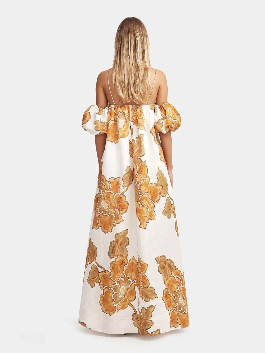 Duttini | Floral Print Sling Dress
