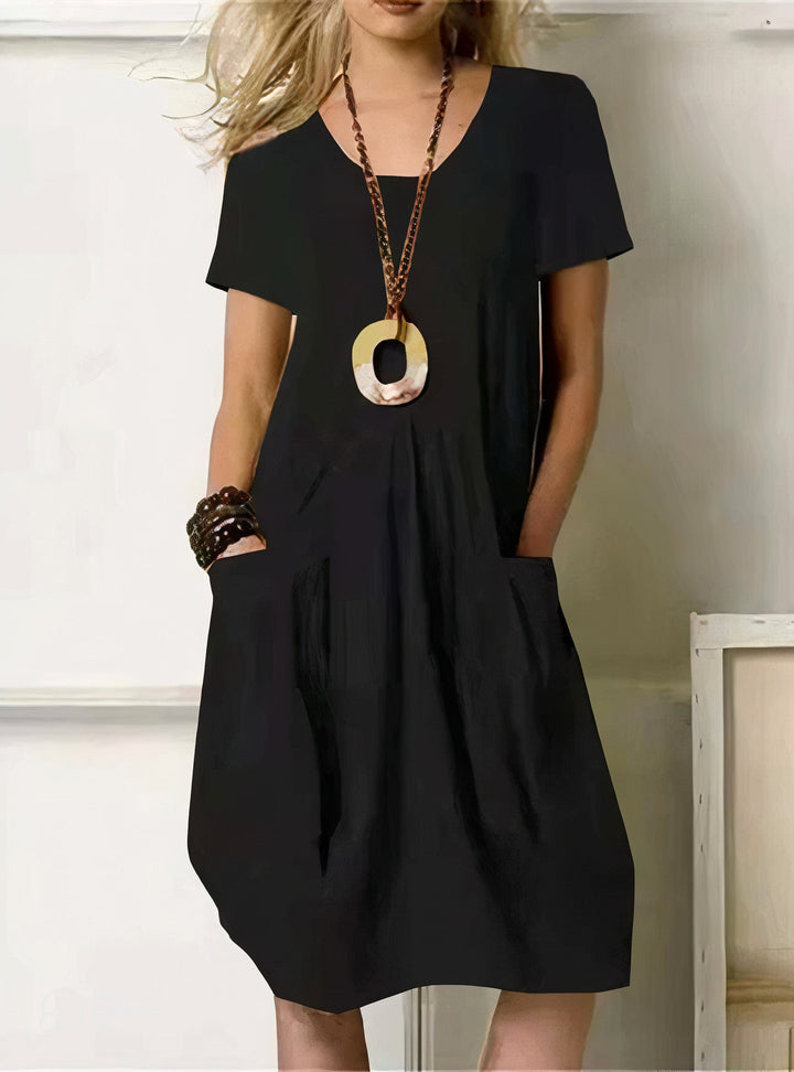 Duttini | Graceful Relaxed Fit Dress with a Flattering Silhouette