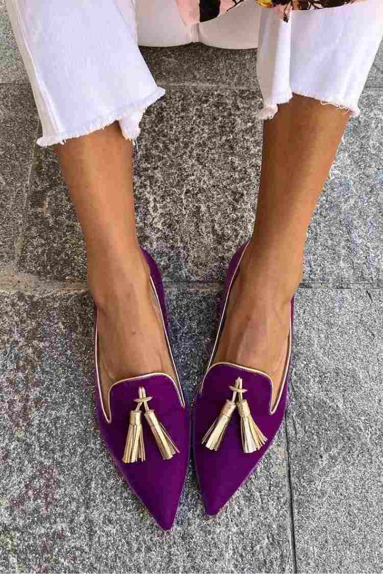 Duttini | Premium Tassel Detail Pointed Toe with a Comfort Fit