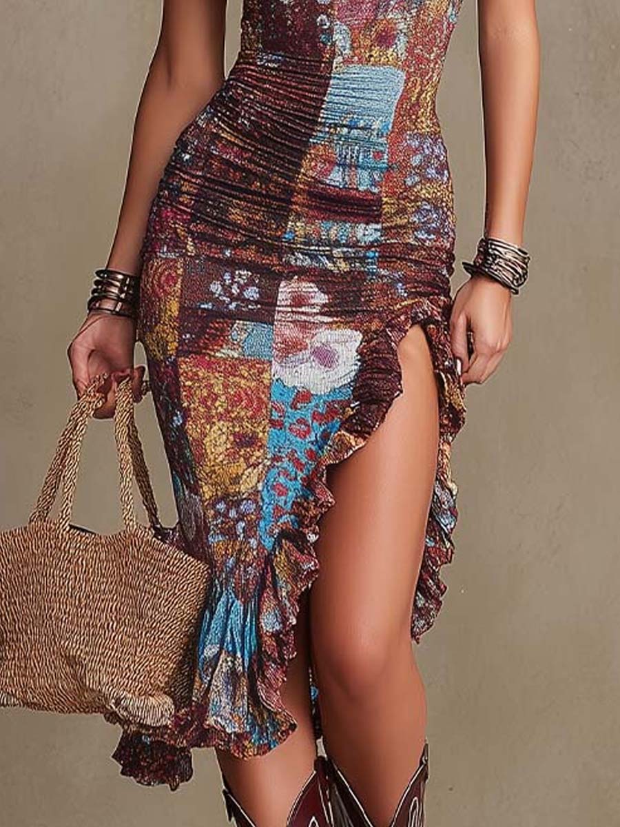 Duttini | Floral Casual Dress