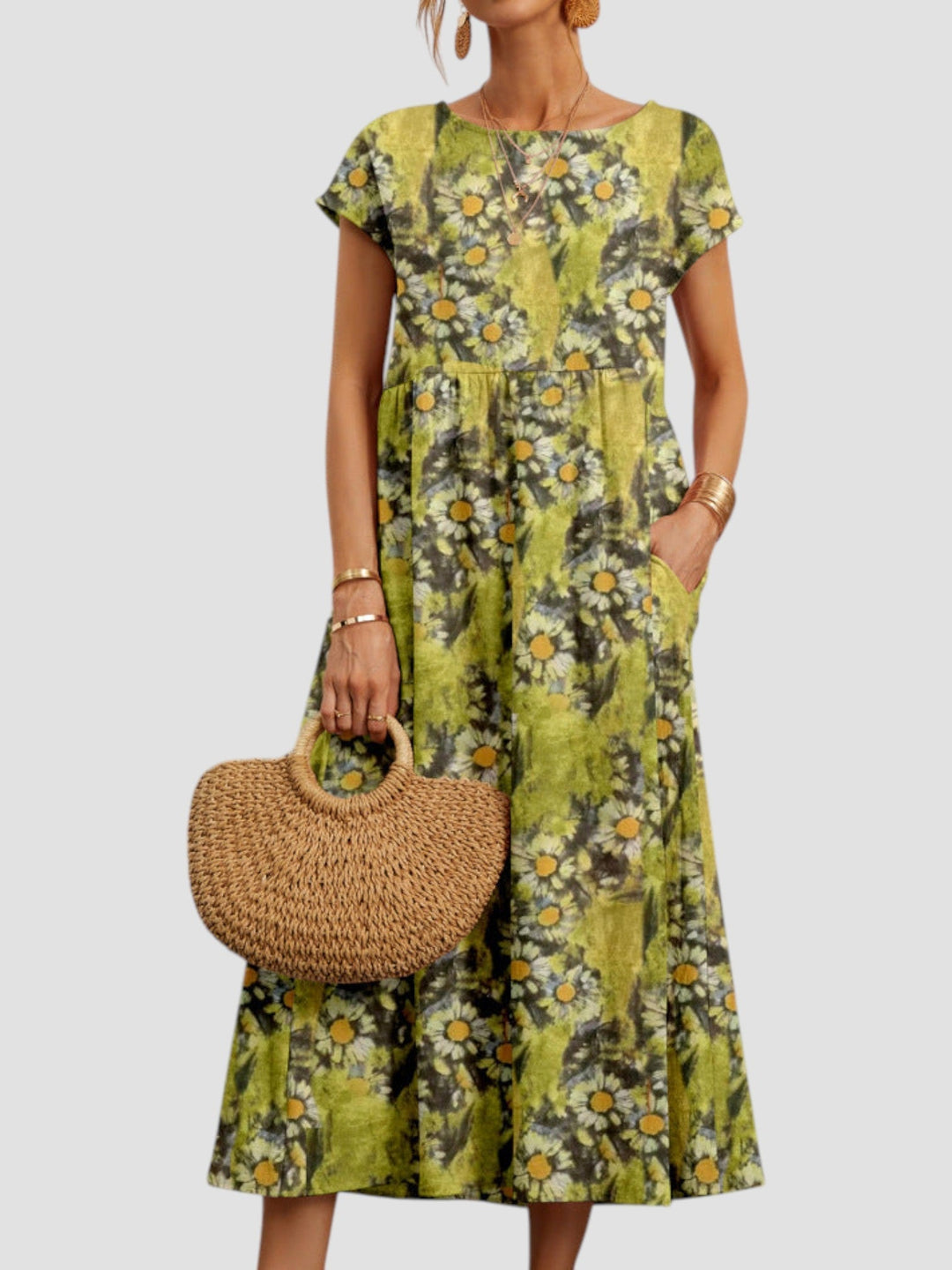 Duttini | Vintage Maxi Dress with a Timeless Finish