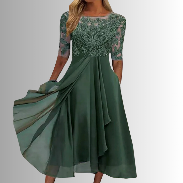 Duttini | Elegant Lace Dress Made to Turn Heads
