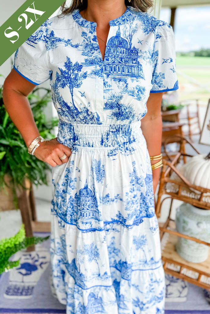 Duttini | Classic Toile Maxi with a Comfort Fit