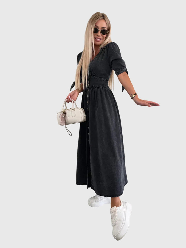 Duttini | Elegant Denim Dress for Women