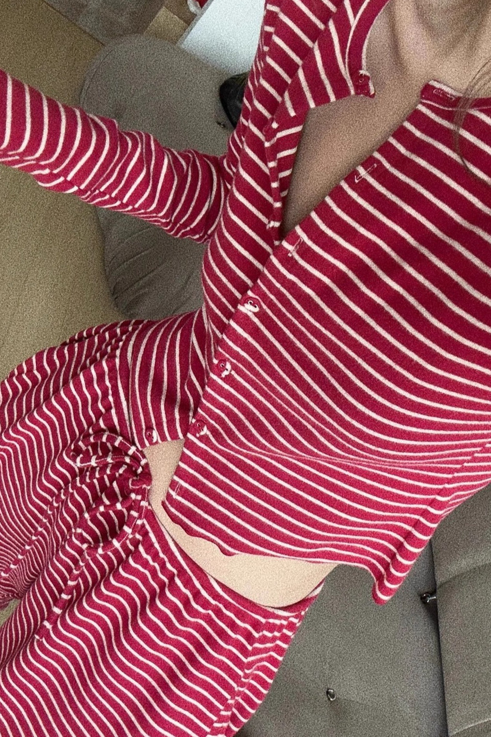 Duttini | Striped Two Piece Set