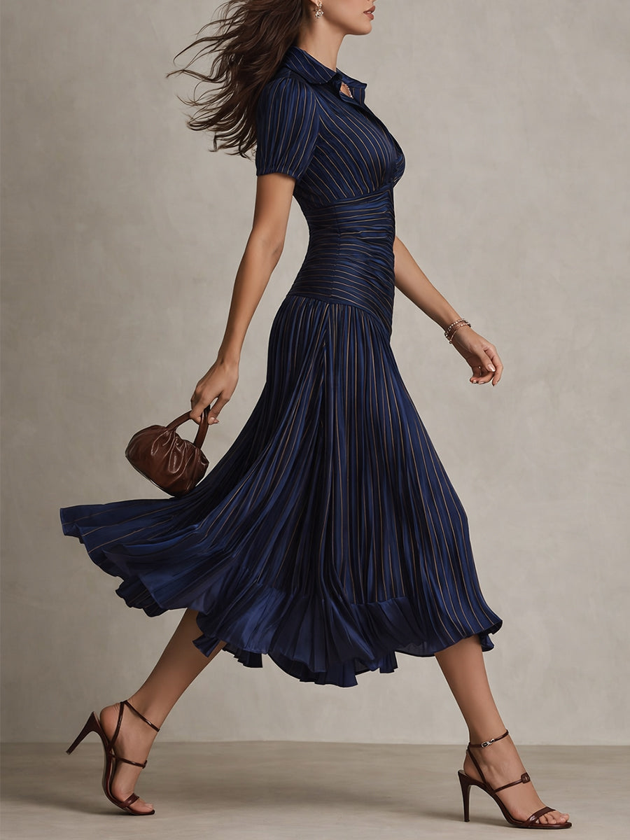 Duttini | Satin Bodycon Evening Dress