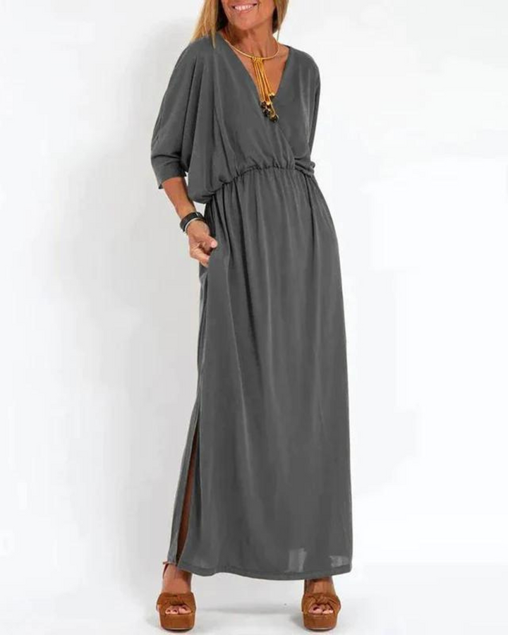 Duttini | Timeless Long Dress with Graceful Drape