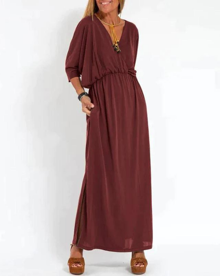 Duttini | Timeless Long Dress with Graceful Drape