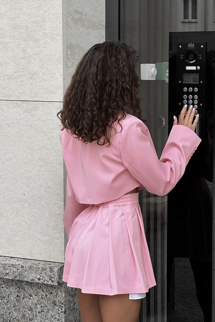 Duttini | Mini Skirt and Blazer Set