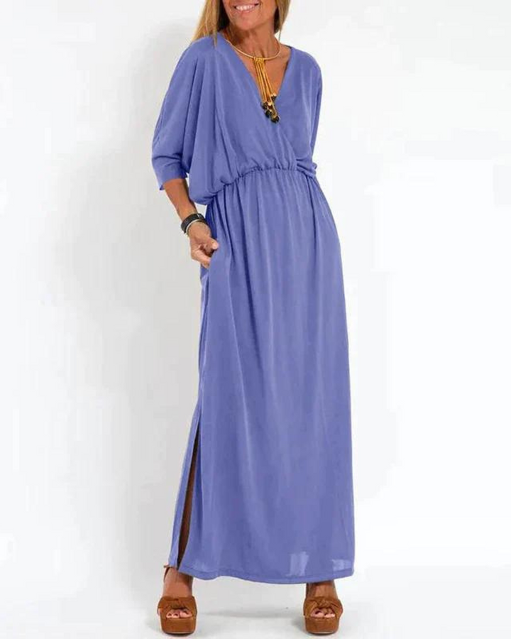 Duttini | Timeless Long Dress with Graceful Drape