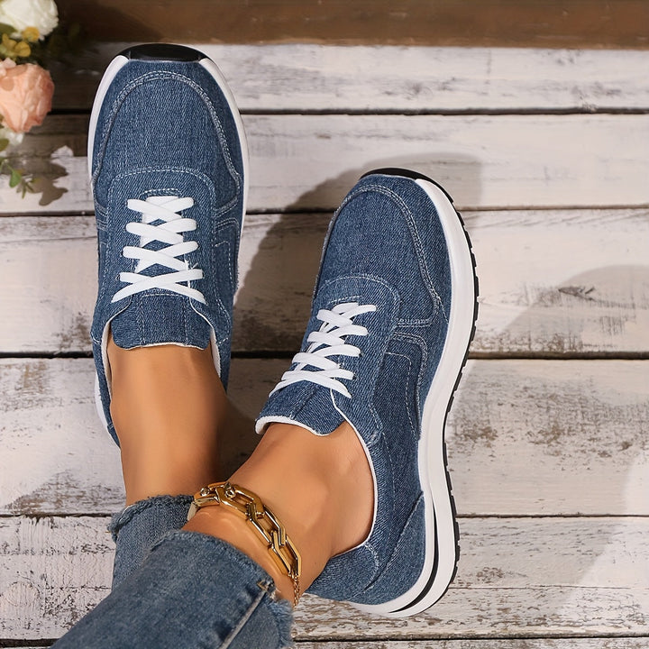 Duttini | Orthopedic Sneakers With Denim Fabric