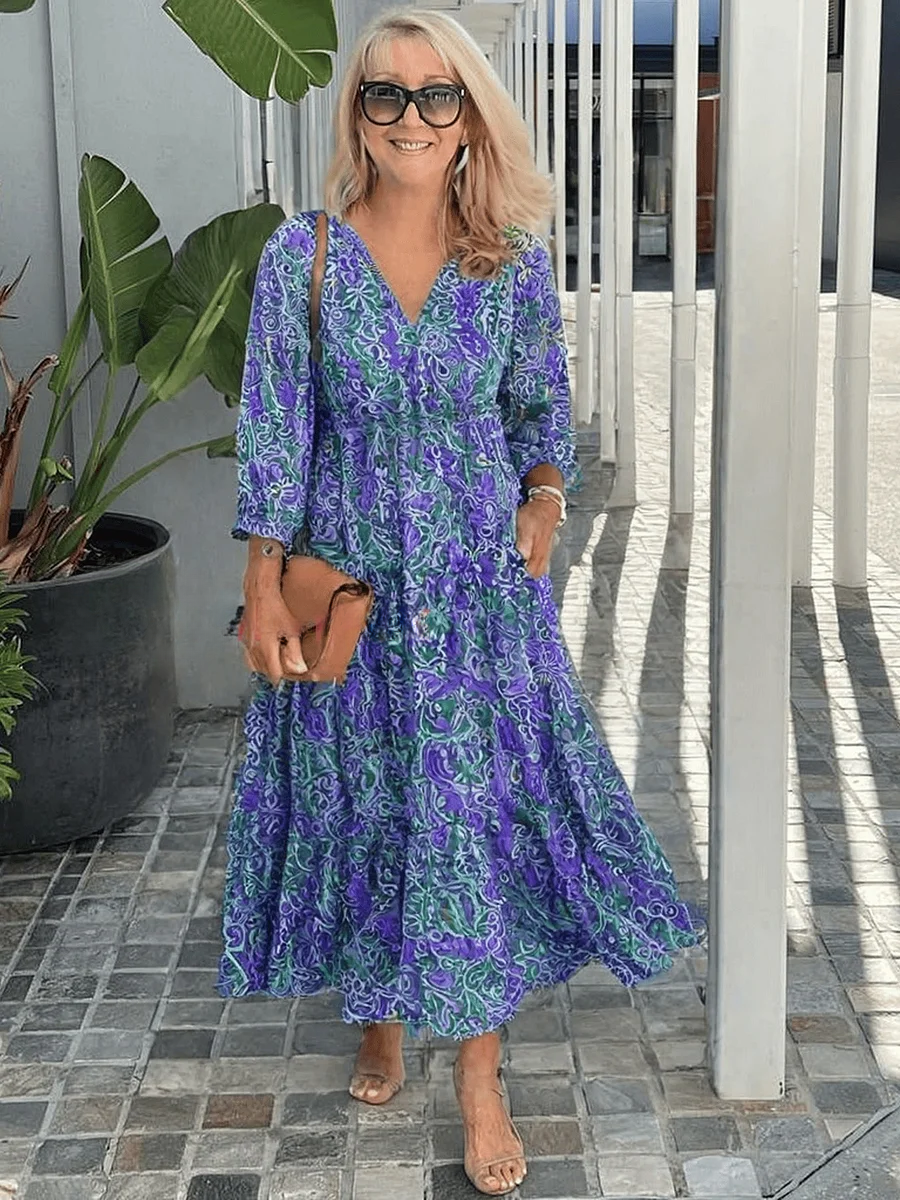 Duttini | Casual Floral Boho Dress for Every Occasion