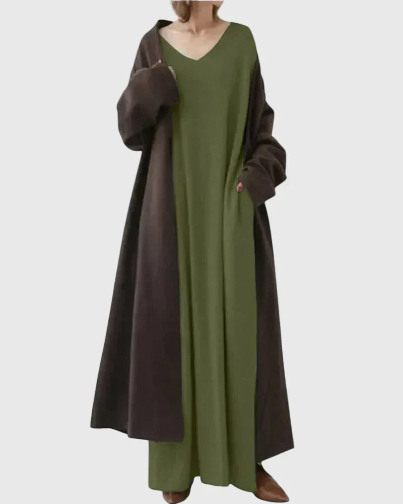 Duttini | Sophisticated Maxi Dress for Women in Elegant Fabric