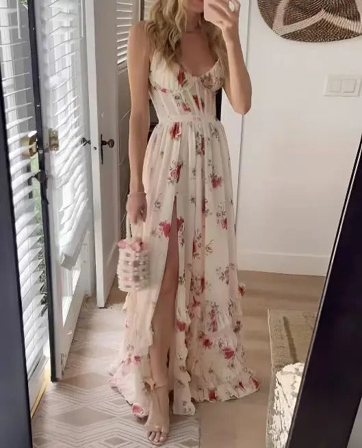 Duttini | Sophisticated Wedding Guest Floral Dress