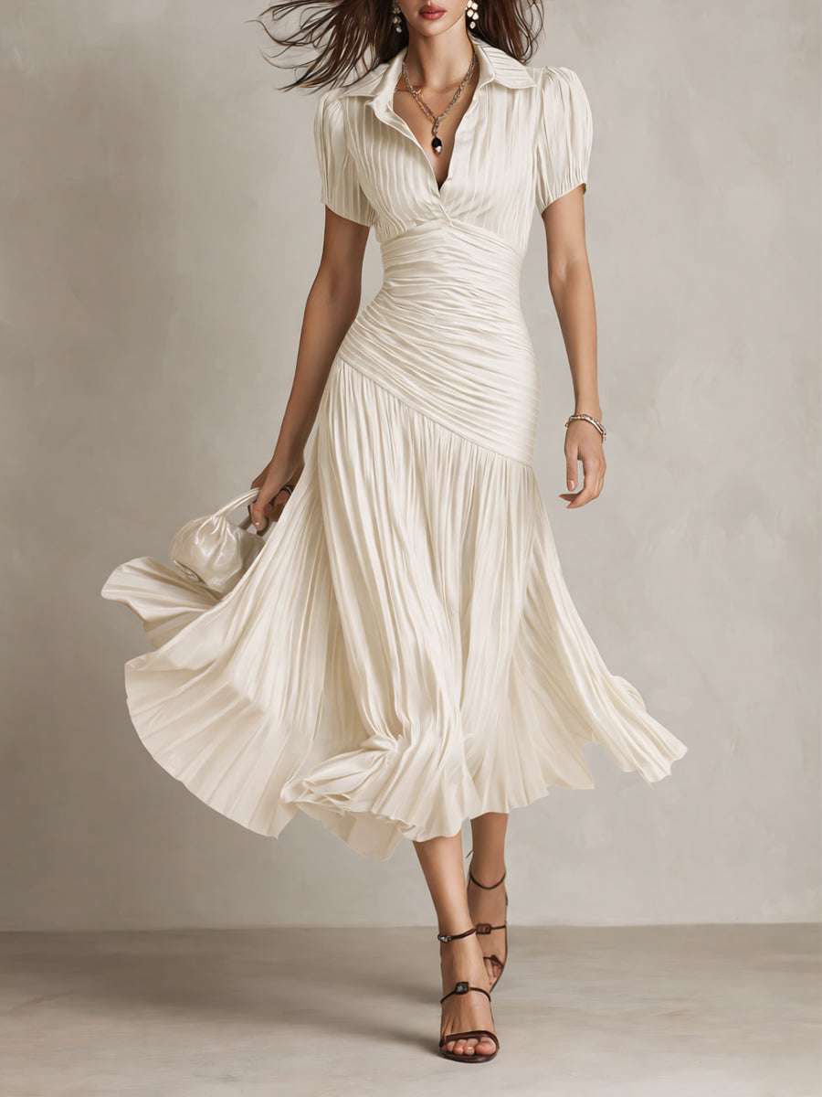 Duttini | Satin Bodycon Evening Dress