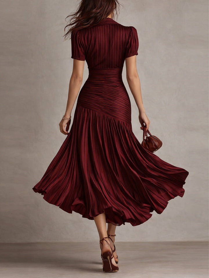 Duttini | Satin Bodycon Evening Dress