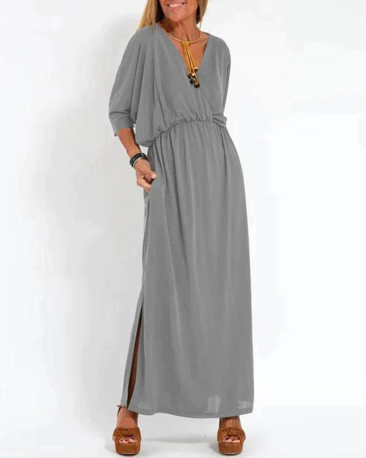 Duttini | Timeless Long Dress with Graceful Drape