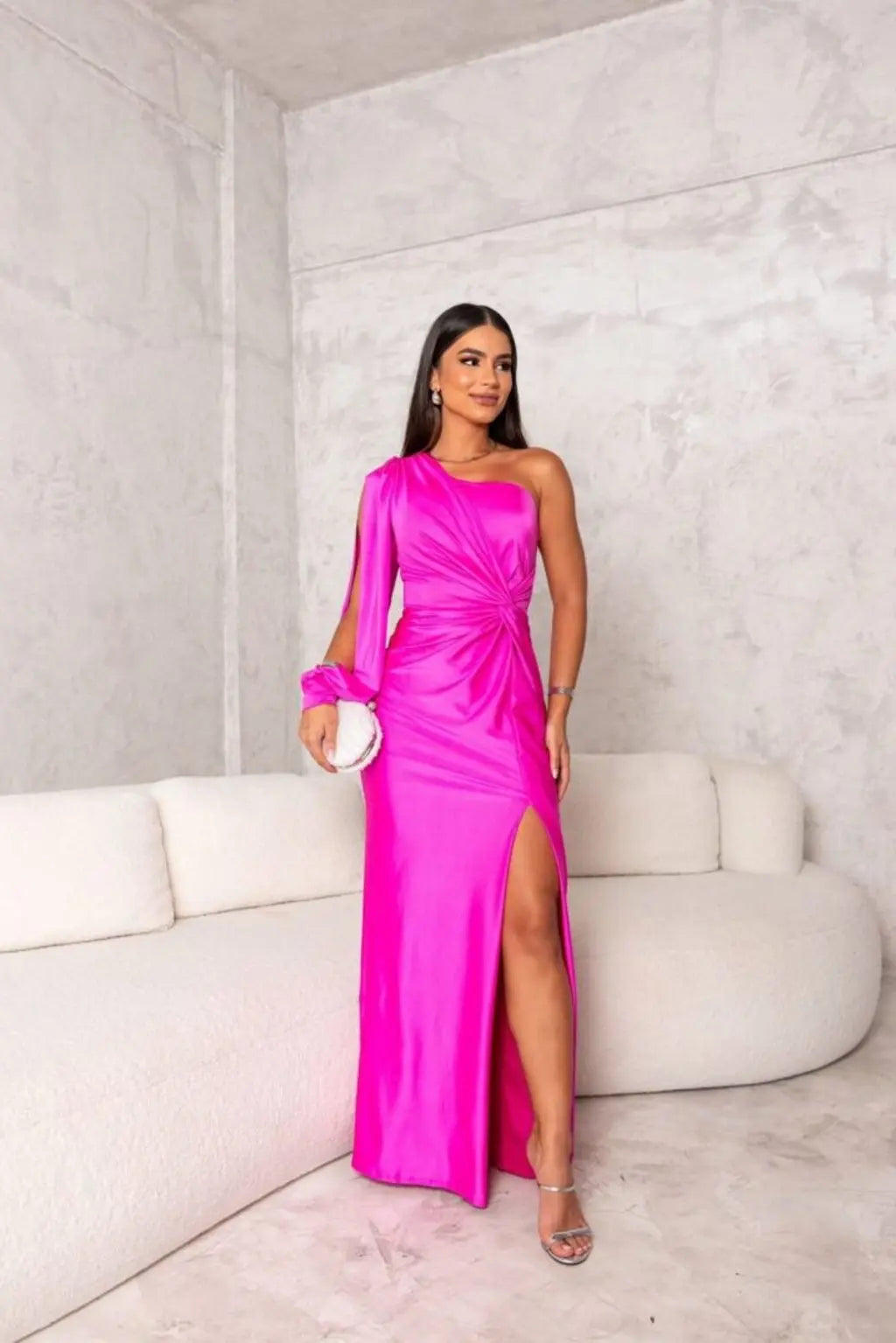 Duttini | One-Shoulder Evening Dress