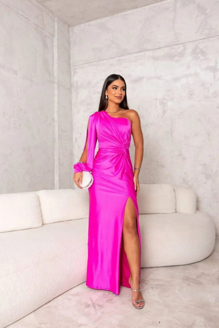 Duttini | One-Shoulder Evening Dress